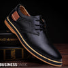 Brogue Lace Up Flats Male Casual Shoes