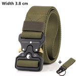 big size Belt Male Tactical military Canvas Belt