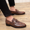 new leather oxford men's shoe