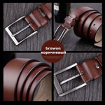 COWATHER men belt genuine leather