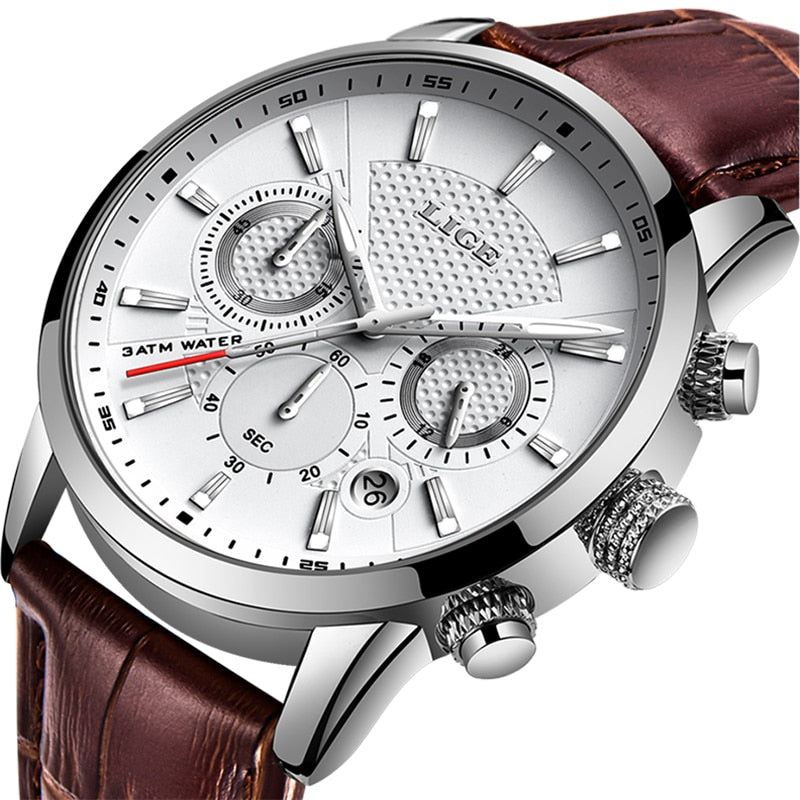 New Watch Men Fashion Sport Quartz Clock