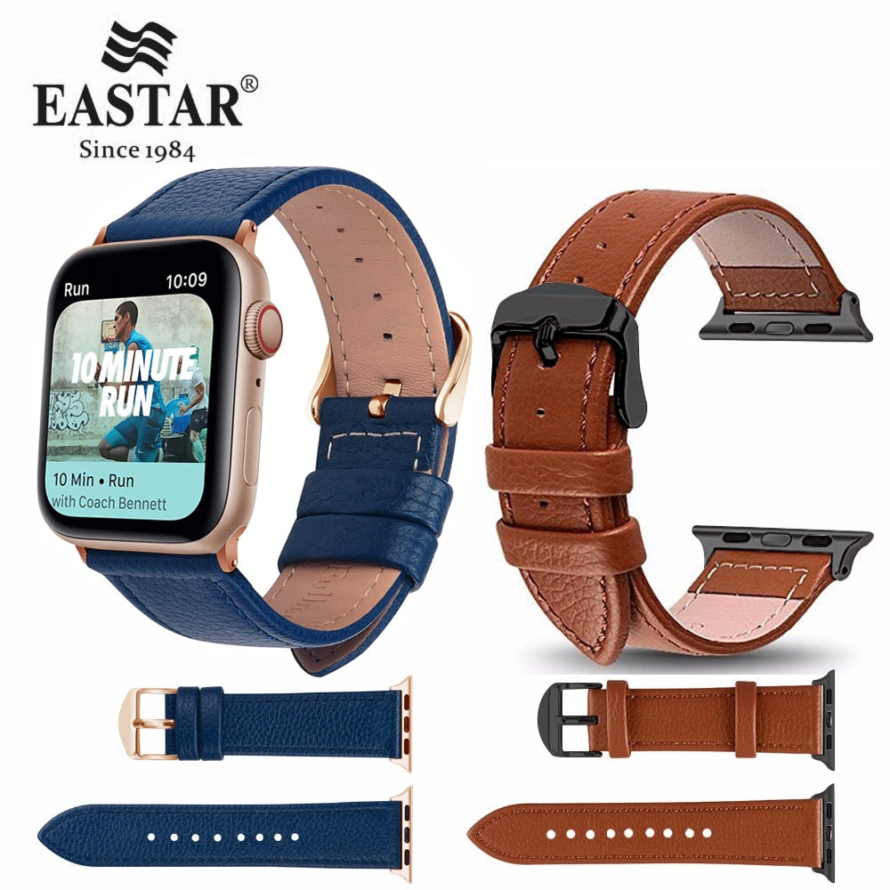 Leather Watchband for Apple Watch