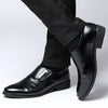 Summer Men Leather Oxford Flat  Shoes