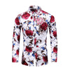 New Autumn New Long Sleeve Flowers Rose Shirts