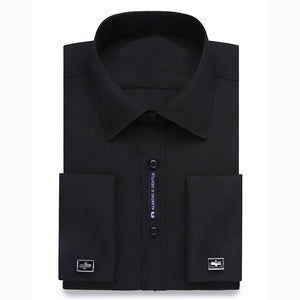 Alimens & Gentle Mens French Cuff Dress Shirt