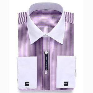 Alimens & Gentle Mens French Cuff Dress Shirt