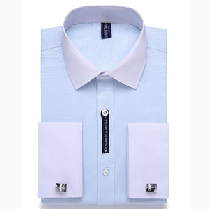 Alimens & Gentle Mens French Cuff Dress Shirt