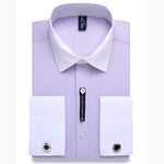 Alimens & Gentle Mens French Cuff Dress Shirt