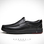 new spring men's leather casual shoes