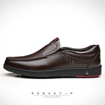 new spring men's leather casual shoes