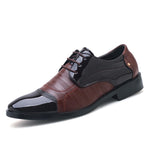 New comfortable and breathable men's casual PU leather shoes