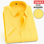 Twill Formal Men's White Shirt Business Male Social Shirts