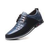 Oxfords Leather Men Shoes Fashion Casual Slip