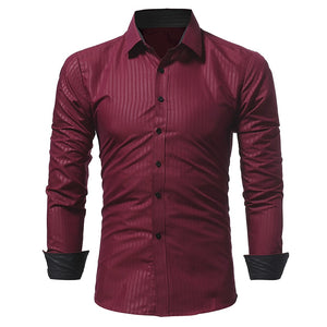 New Business Men's Slim Dress Shirts