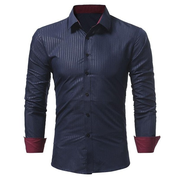 New Business Men's Slim Dress Shirts