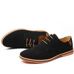 Autumn Brand Men Suede Leather  Shoes