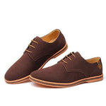 Autumn Brand Men Suede Leather  Shoes