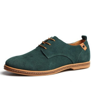 Autumn Brand Men Suede Leather  Shoes