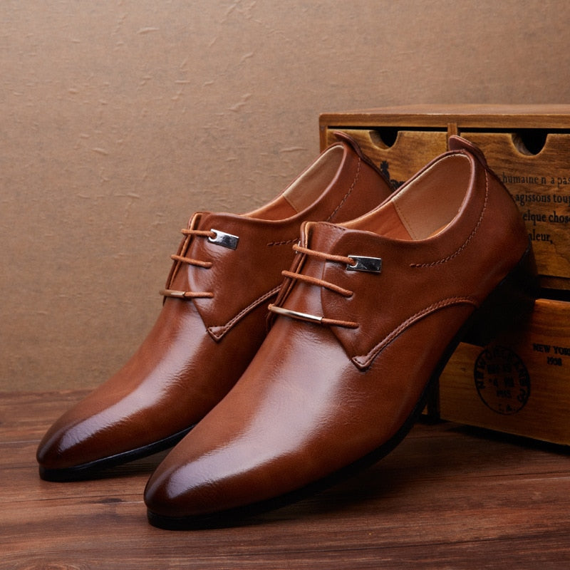 Merkmak Men Leather Shoes