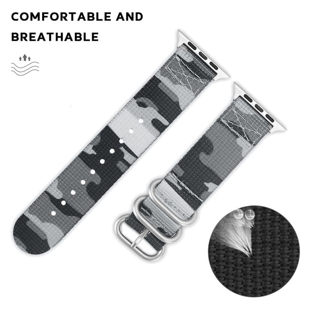 Nylon Watchband for Apple Watch