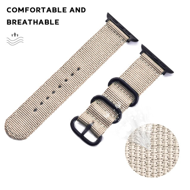 Nylon Watchband for Apple Watch