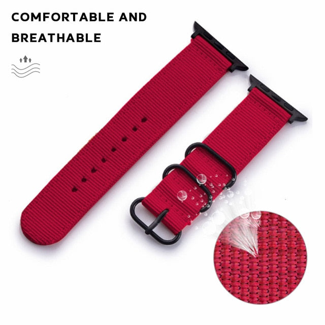 Nylon Watchband for Apple Watch