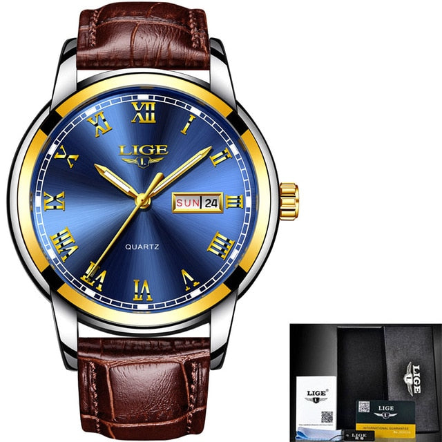 New Watch Men Fashion Sport Quartz Clock