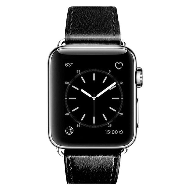 Leather Watchband for Apple Watch