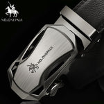 Brand Fashion Automatic Buckle  Leather Belt