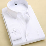 Long Sleeve Slim Brand Man Shirts