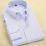 Long Sleeve Slim Brand Man Shirts