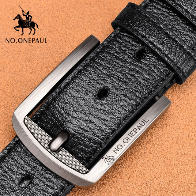 cow genuine leather luxury strap male belts