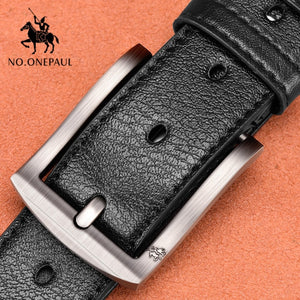 cow genuine leather luxury strap male belts