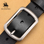 cow genuine leather luxury strap male belts