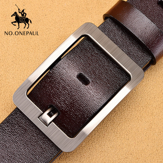 cow genuine leather luxury strap male belts