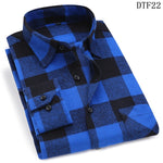 Hommes flanelle long sleeve shirt