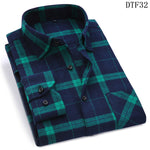 Hommes flanelle long sleeve shirt