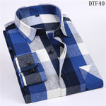 Hommes flanelle long sleeve shirt