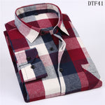 Hommes flanelle long sleeve shirt