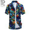 Mens Hawaiian Shirt ,Printed Beach Shirts Short Sleeve