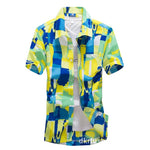 Mens Hawaiian Shirt ,Printed Beach Shirts Short Sleeve